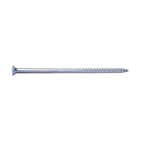 Buildright Deck Screw, #10 x 5 in, Steel, Flat Head, Phillips Drive, 190 PK 07922
